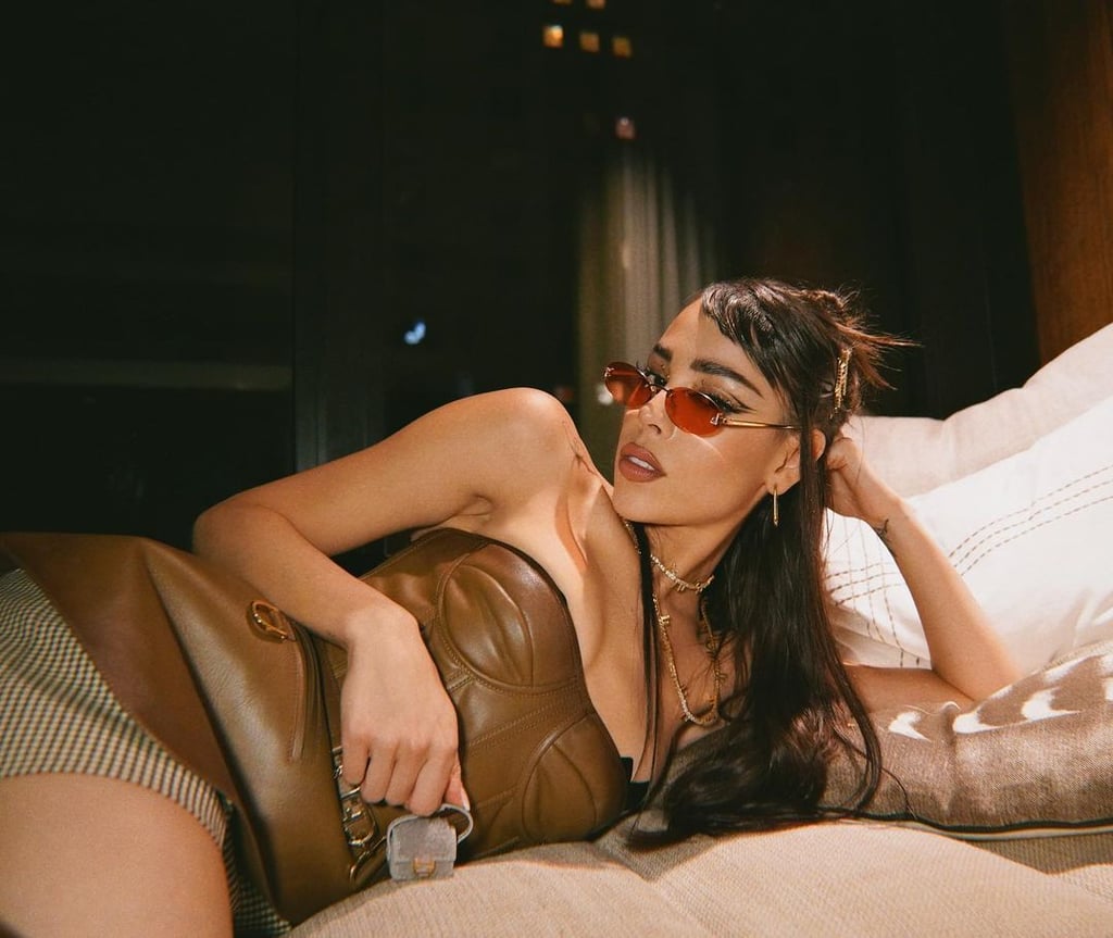 Danna Paola se apodera de la noche en látex