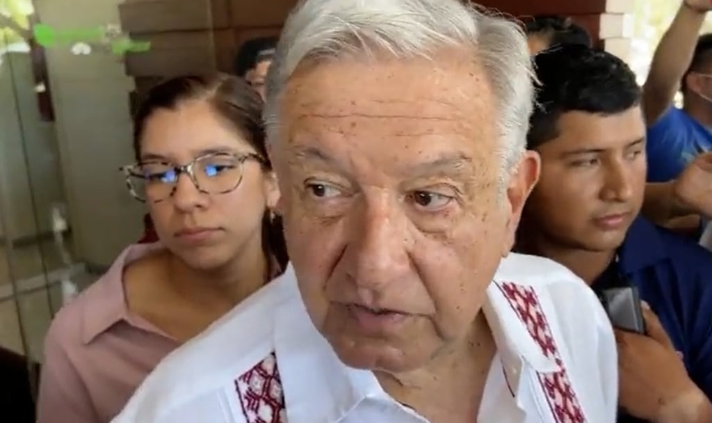 AMLO supervisa avances del Tren Maya en Quintana Roo