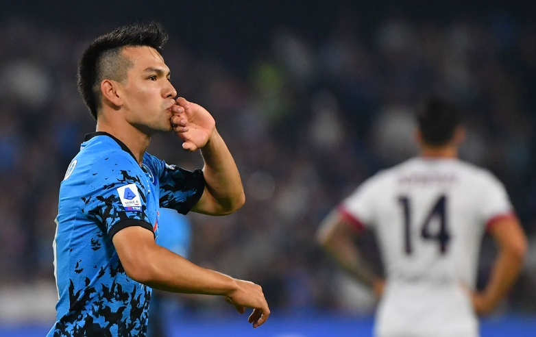 'Chucky' Lozano vuelve a anotar y ayuda al triunfo del Napoli