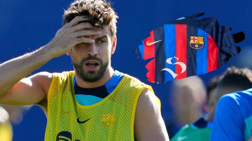 Así luciría la playera del Barcelona con el logo de Shakira