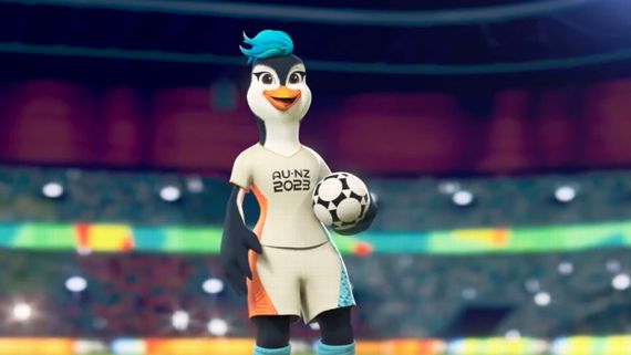 La pingüino Tazuni será la mascota oficial del Mundial femenino