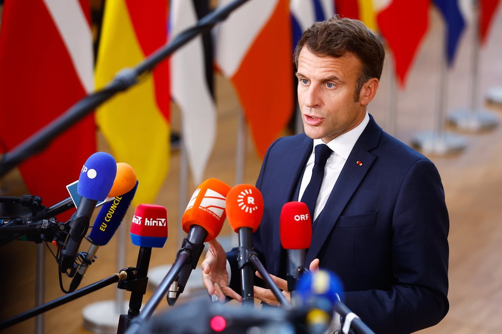 Emmanuel Macron insta a Alemania a no aislarse del debate energético europeo