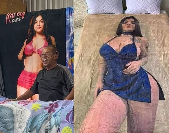 ¿Frío? Olvídate de tu cobija de tigre, llega la de Karely Ruiz