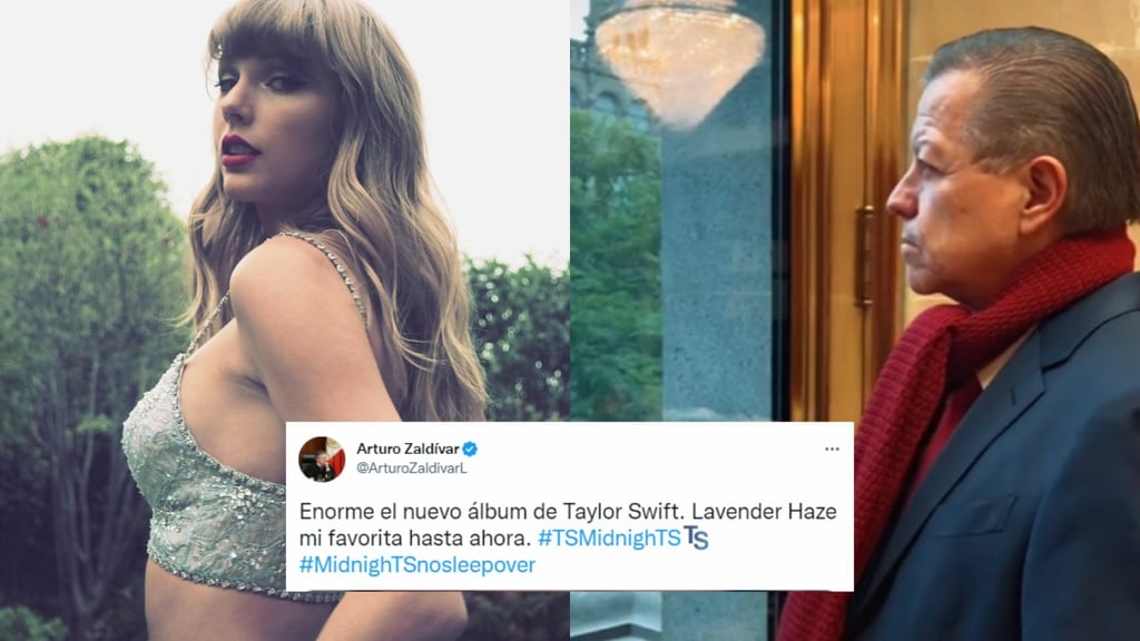 Enorme el nuevo álbum de Taylor Swift: Ministro Arturo Zaldívar de la SCJN se declara 'swiftie'