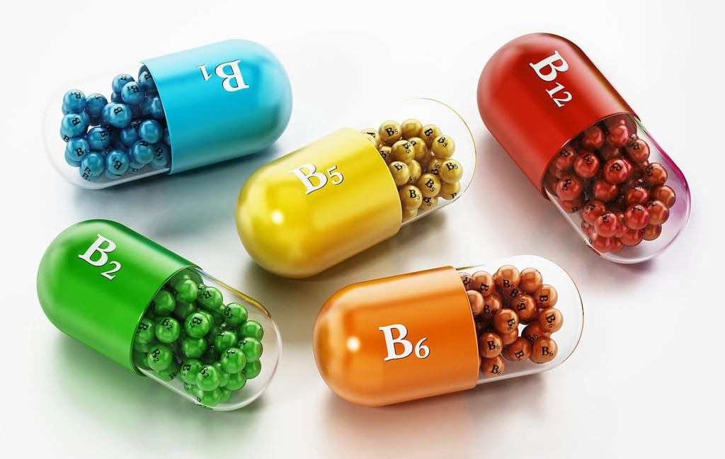 Vitaminas B, ayudan al sistema nervioso