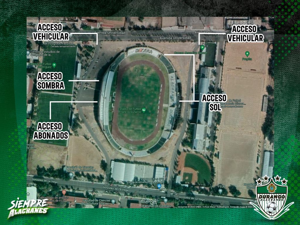 ¿Cómo será el acceso al partido de Alacranes vs Celaya?