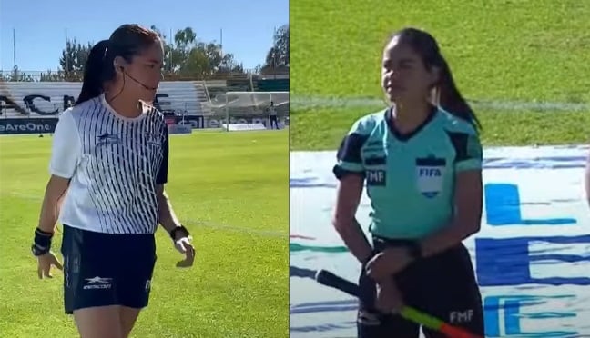 La única mujer árbitro en la Liga Expansión estuvo en el partido de Alacranes de Durango