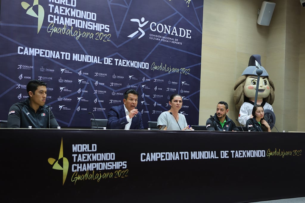 Para la Conade, el Mundial de taekwondo permitirá a México construir su camino a París 2024