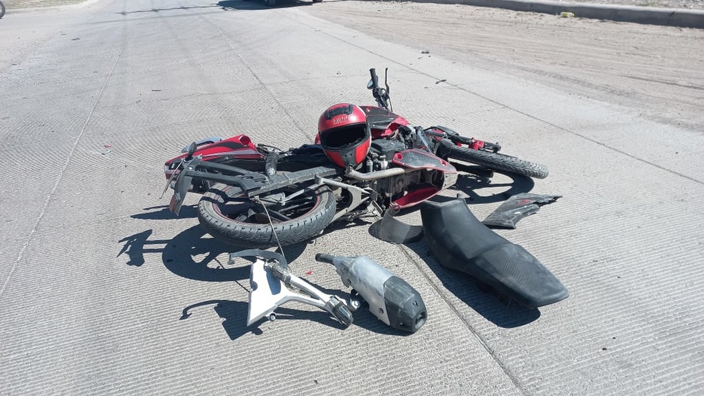 Motociclista Sufre Fractura Expuesta Tras Accidente En Primo De Verdad