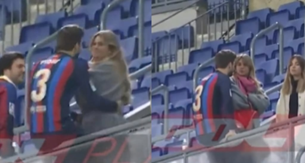Gerard Piqué Y Clara Chía Viven Romantico Momento Tras Homenaje En El Camp Nou 