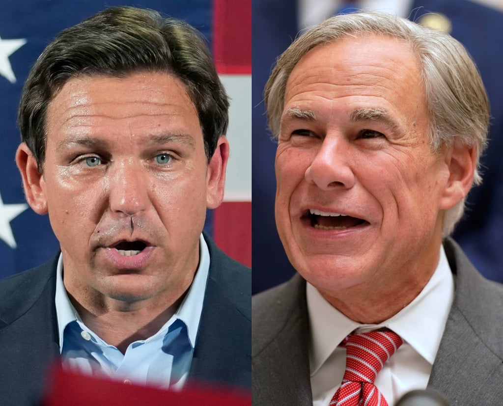 Elecciones EUA: Republicanos Greg Abbott y Ron DeSantis ganan en Texas y Florida