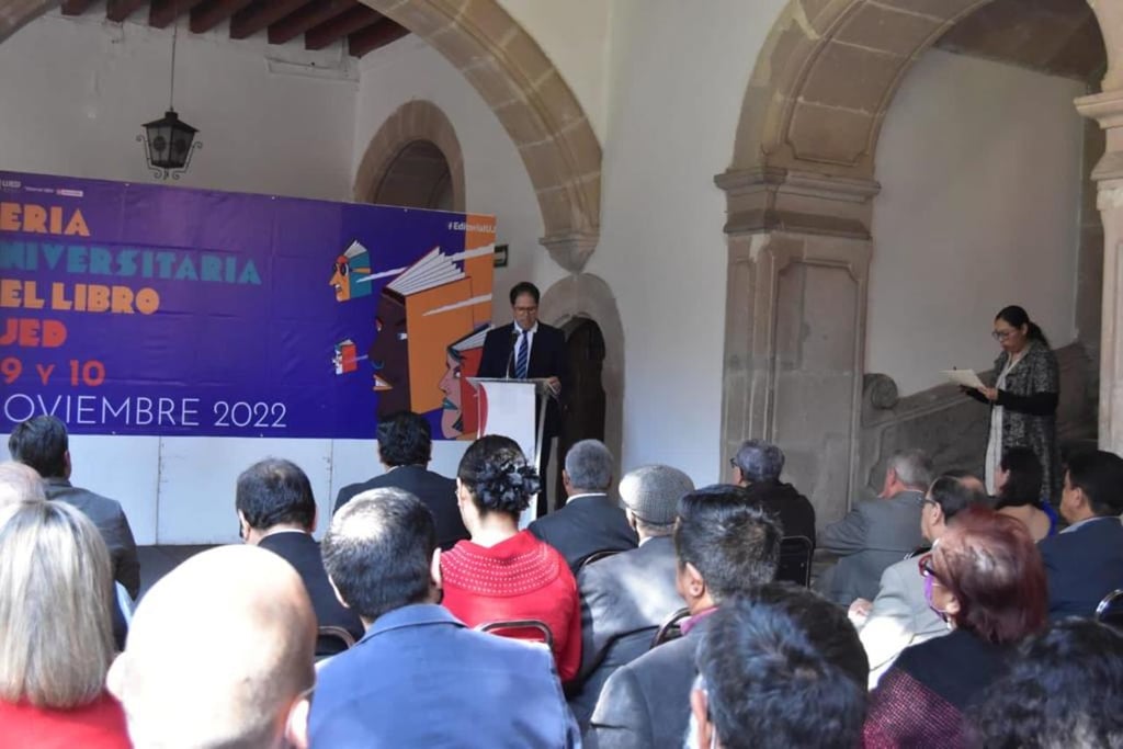 Se inaugura la 4ª Feria Universitaria del Libro de la UJED