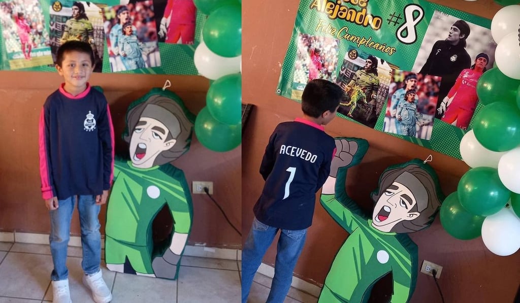 Niño lagunero celebra su cumpleaños con temática de Carlos Acevedo