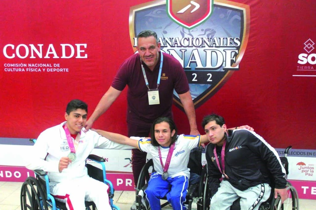 Seis medallas en Para Natación