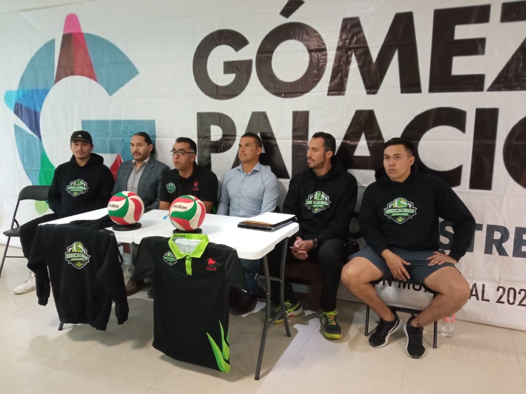 Se presentan los Mezcaleros de Gómez Palacio para la Liga Mexicana de Voleibol