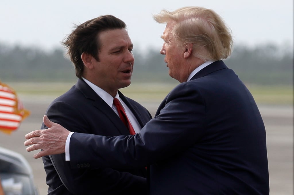 Donald Trump y Ron DeSantis, rivalidad republicana que salta a la vista