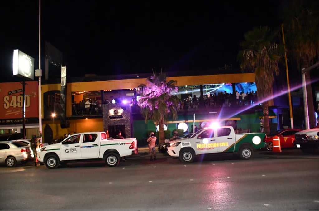 Corporaciones de seguridad realizan operativos en bares de Gómez Palacio y Lerdo