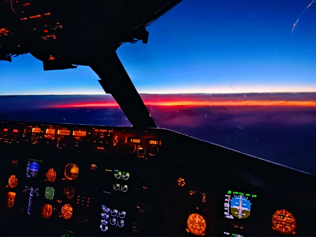 Piloto captura amanecer de Durango desde las alturas