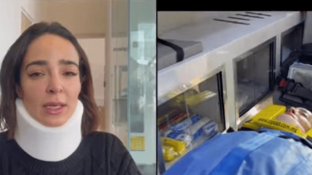 Manelyk González sufre aparatosa caída y termina con una contusión cerebral