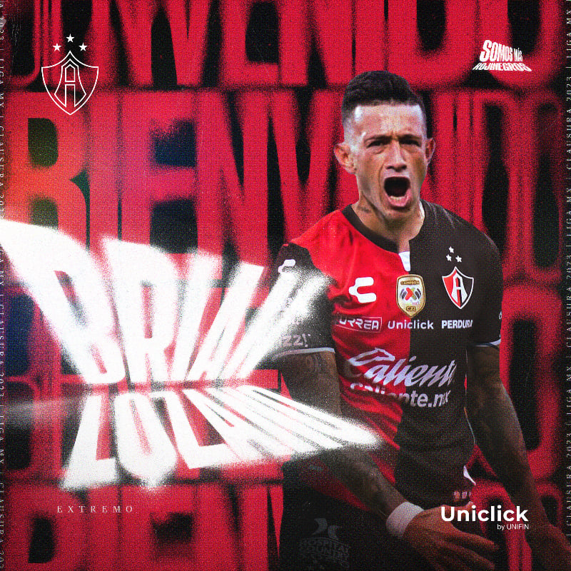 Llega Brian Lozano al Atlas de cara al Clausura 2023