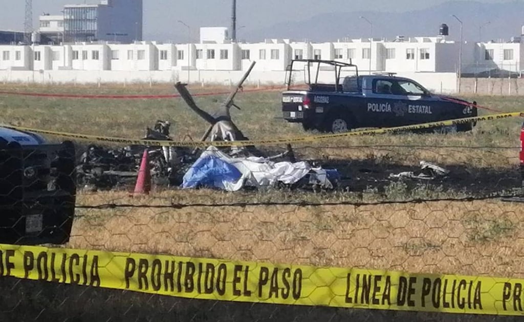 Objeto extraño habría ocasionado caída de helicóptero: Fiscalía de Aguascalientes