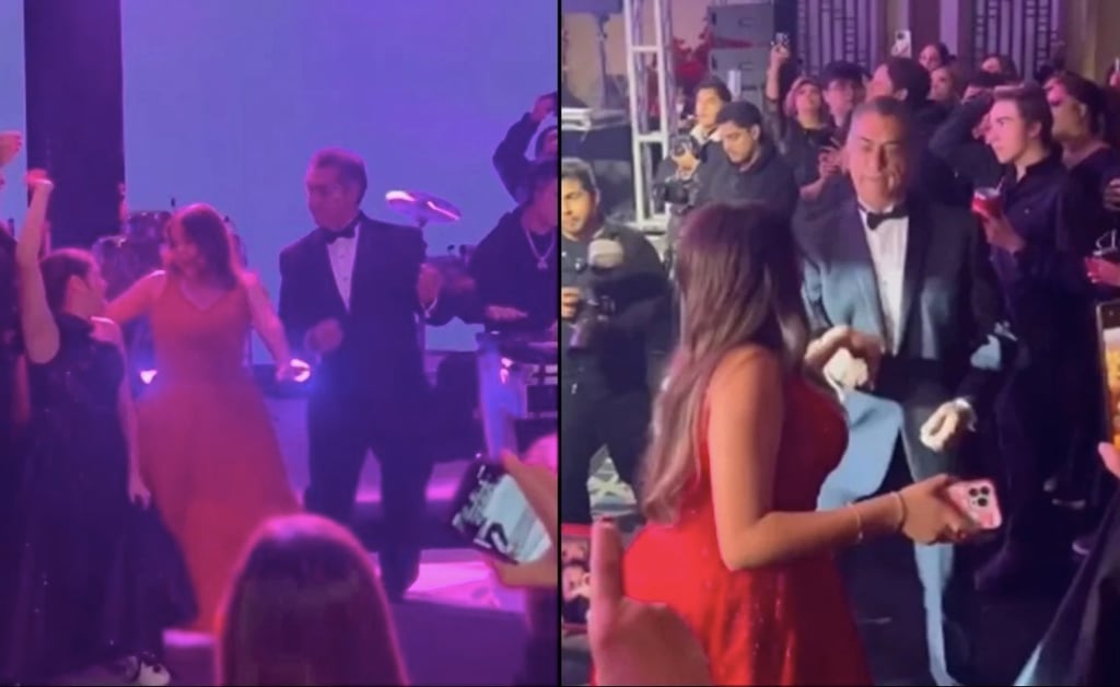 Ya libre 'El Bronco' asiste a XV años de su hija