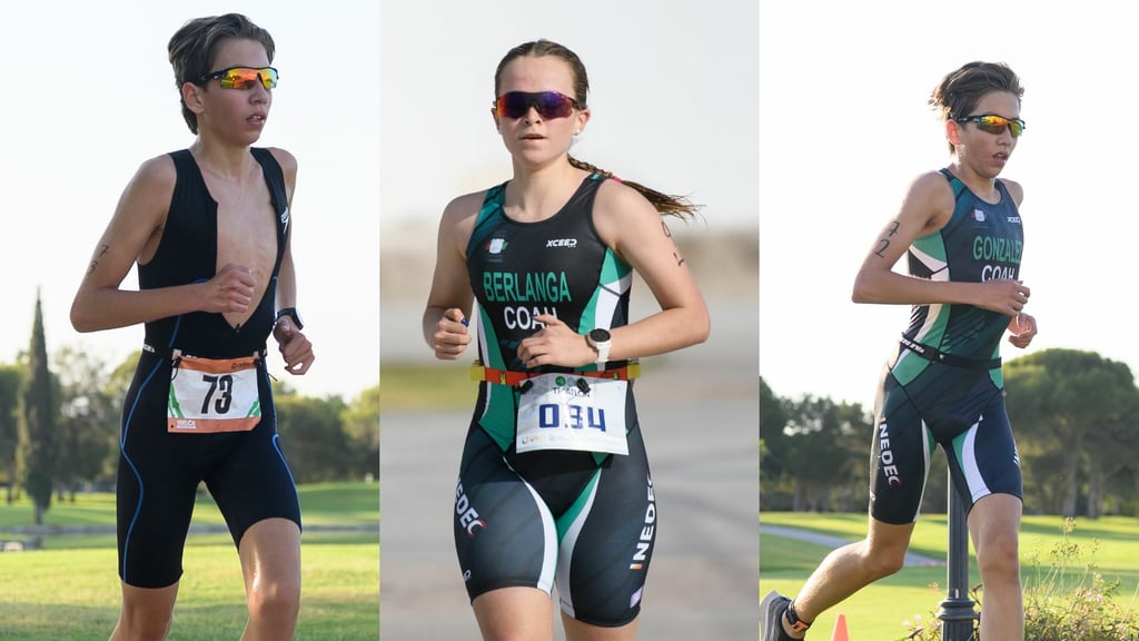 ¡Orgullo! Laguneros brillan en el Mundial de Triatlón Olímpico 2022