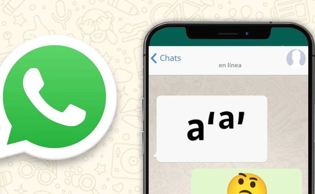Qué significa la 'a pequeña' en WhatsApp