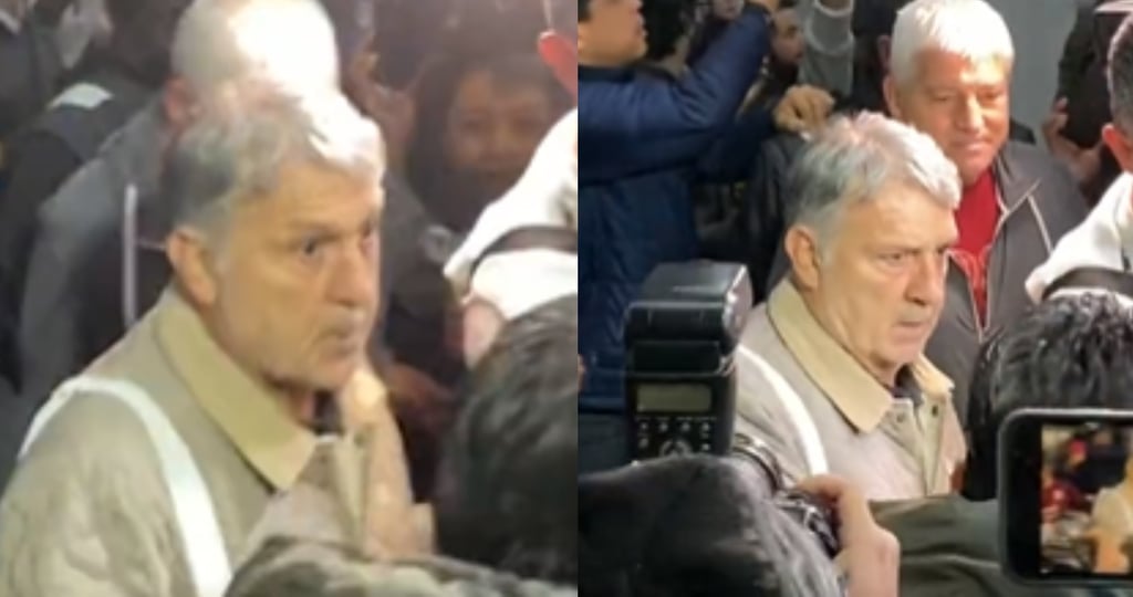 Entre gritos y reclamos, Gerardo Martino regresa a México tras participación en Qatar