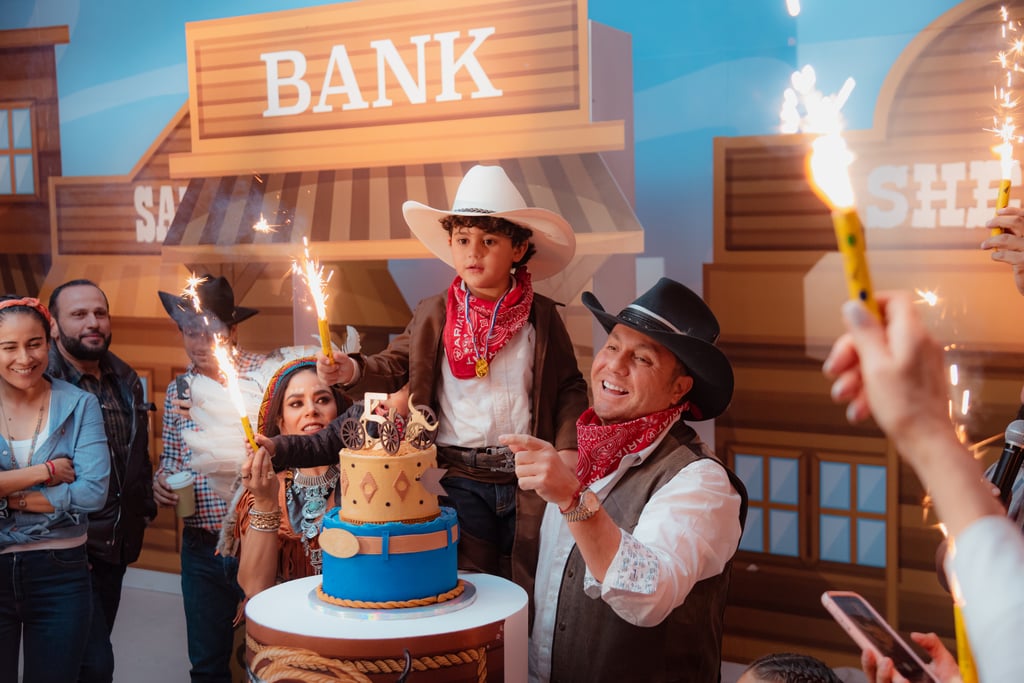 Celebración de cumpleaños para Benjamín