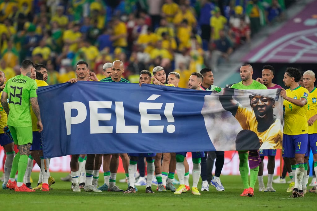 Selección de Brasil le muestra su apoya a Pelé ante su preocupante estado de salud