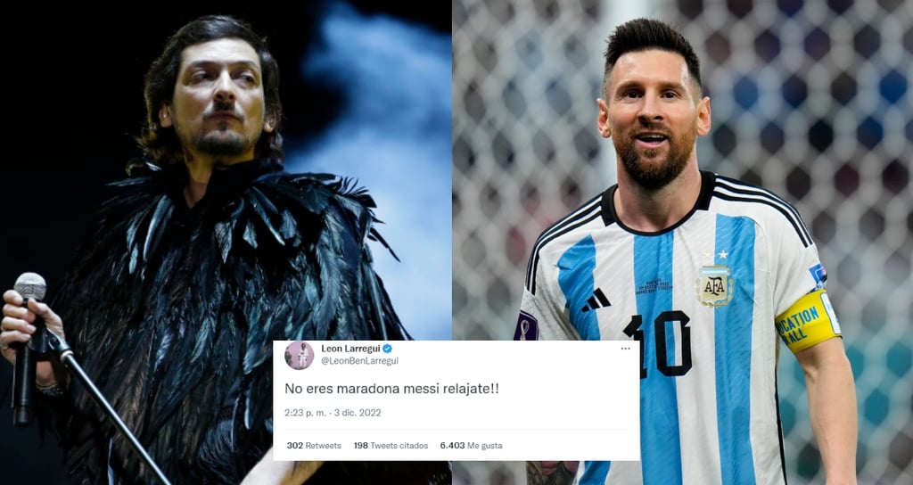 'No eres Maradona, relájate', León Larregui se une a 'Canelo' Álvarez y arremete contra Messi