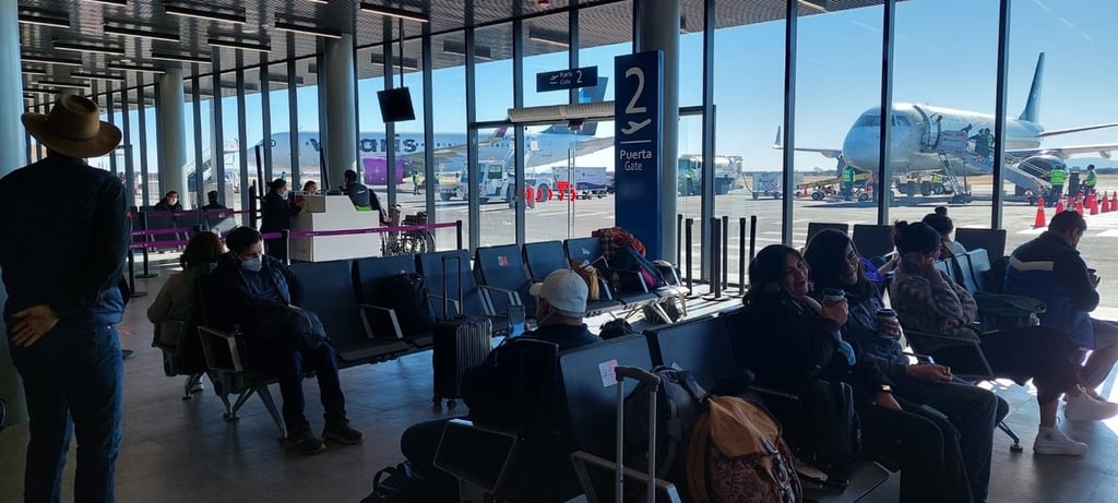 Crece en Durango el flujo de pasaje aéreo durante noviembre