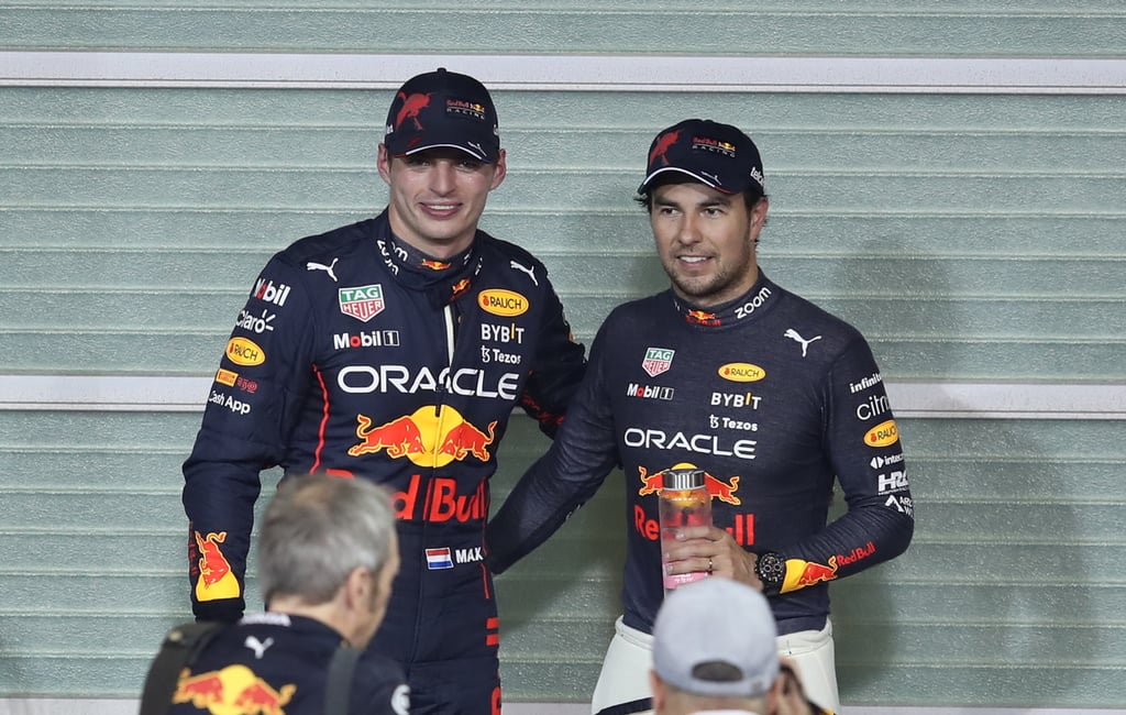 Verstappen y 'Checo' olvidan sus diferencias