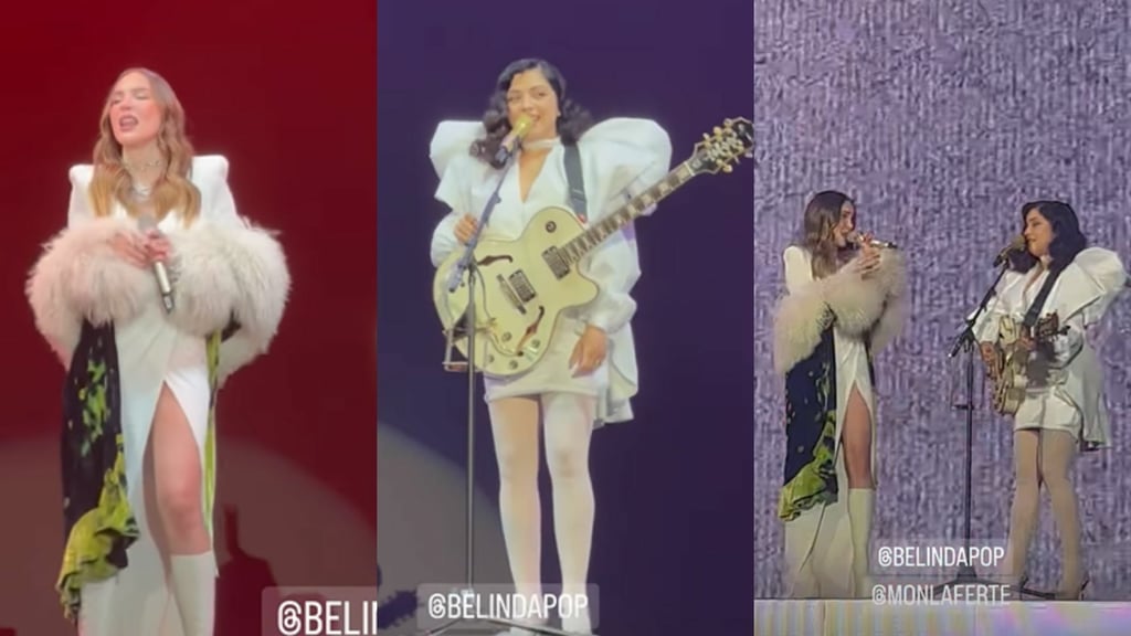 VIDEO: Mon Laferte y Belinda cantan juntas en el Auditorio Nacional