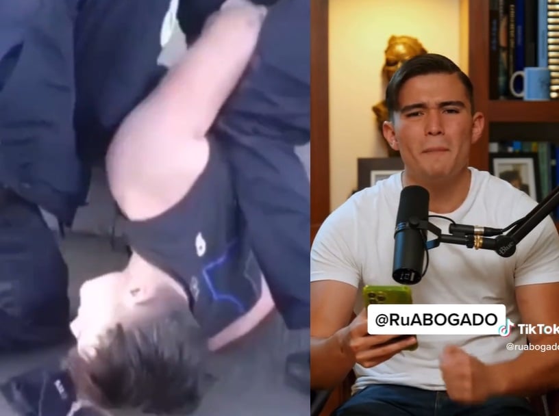 'Tiktoker' denuncia haber sido víctima de violencia por parte de policías en Naucalpan