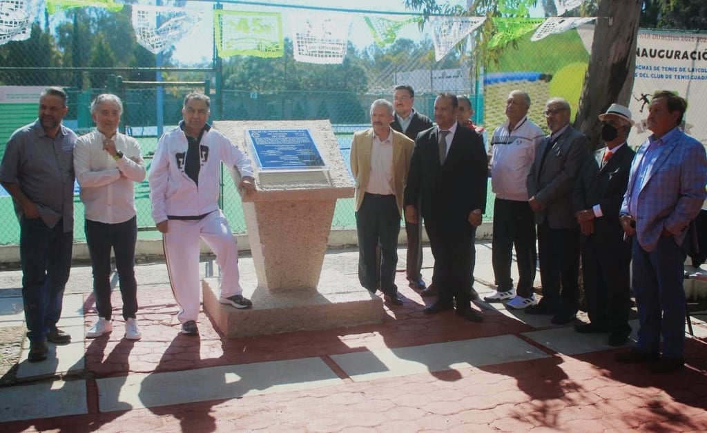 Reinauguran canchas en Club de Tenis Guadiana