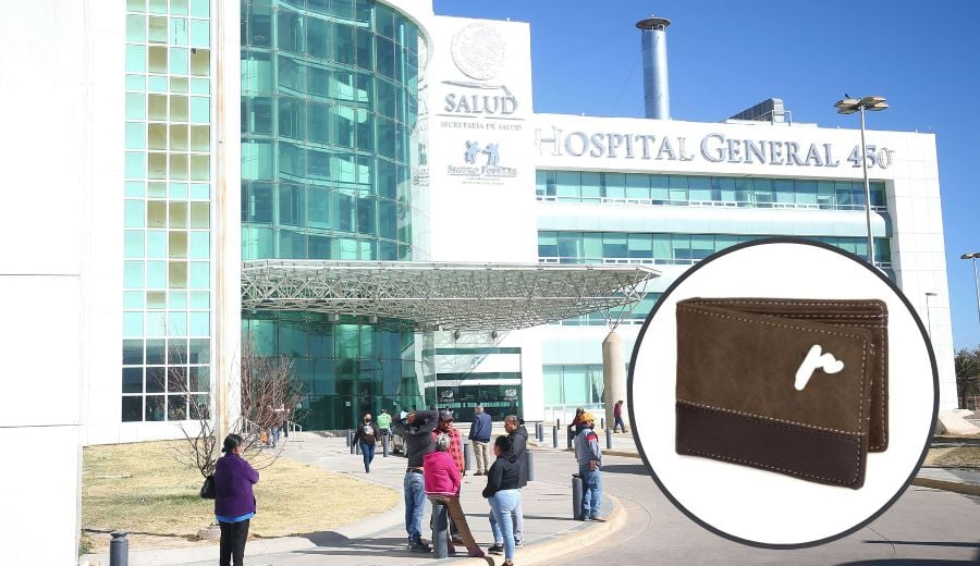 Buscan cartera que se extravió en el Hospital General 450; ofrecen