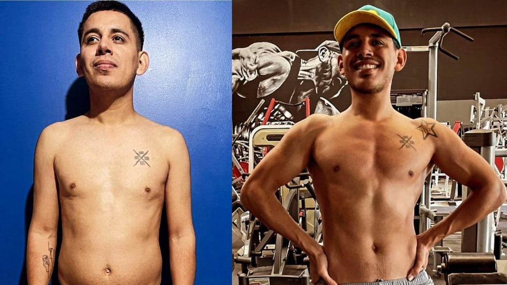 ¡Impresionante! Así ha sido la transformación física de Jhonny Caz