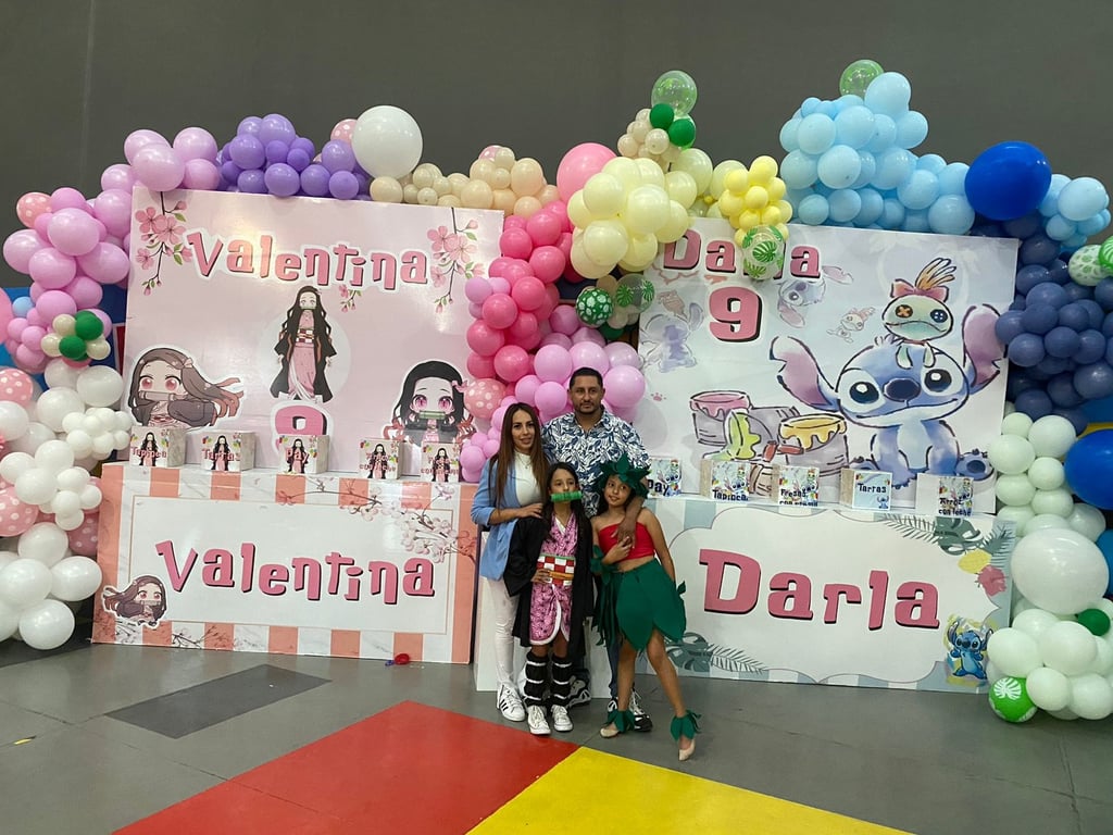 Celebración para las hermanas Isabella y Dayra