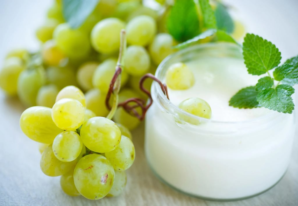 Mascarillas de uva para una piel sana y reluciente