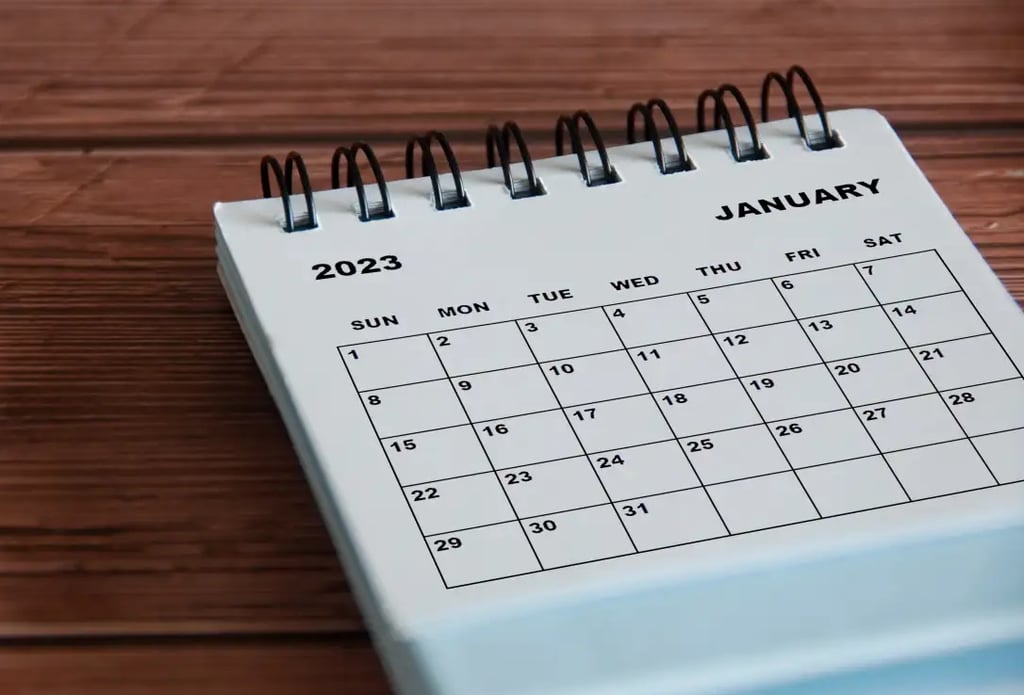 ¿Cuáles serán los días feriados del 2023?