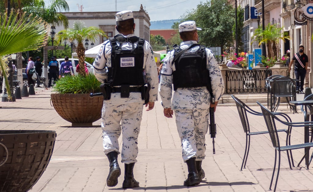 Operan en Durango 17 sedes de la Guardia Nacional
