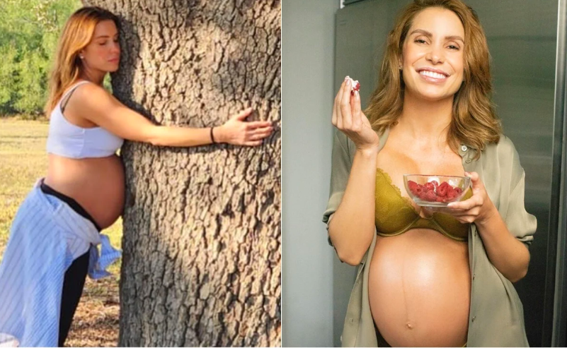 Andrea Escalona ya está en el hospital pare recibir a su hijo