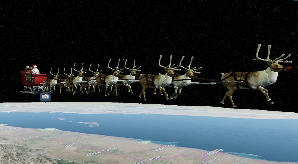 ¿Cómo seguir la ruta de Santa Claus en tiempo real?