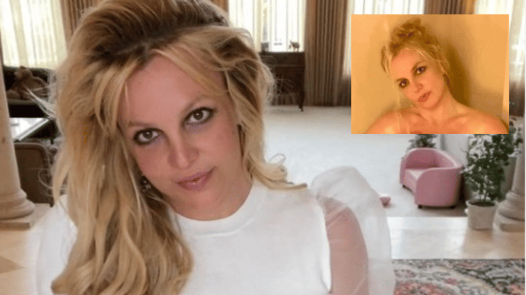 Desde México, Britney Spears sorprende al grabar un video en topless