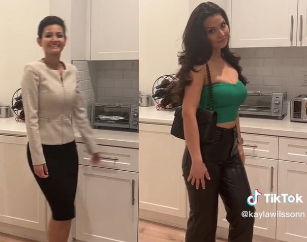 'Convirtiendo a mamá en mí', el 'trend' de TikTok que disfraza a las mamás como sus hijas