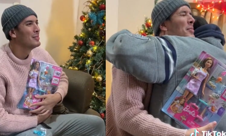 VIRAL: Padres regalan a su hijo de 30 años la muñeca que siempre quiso de niño