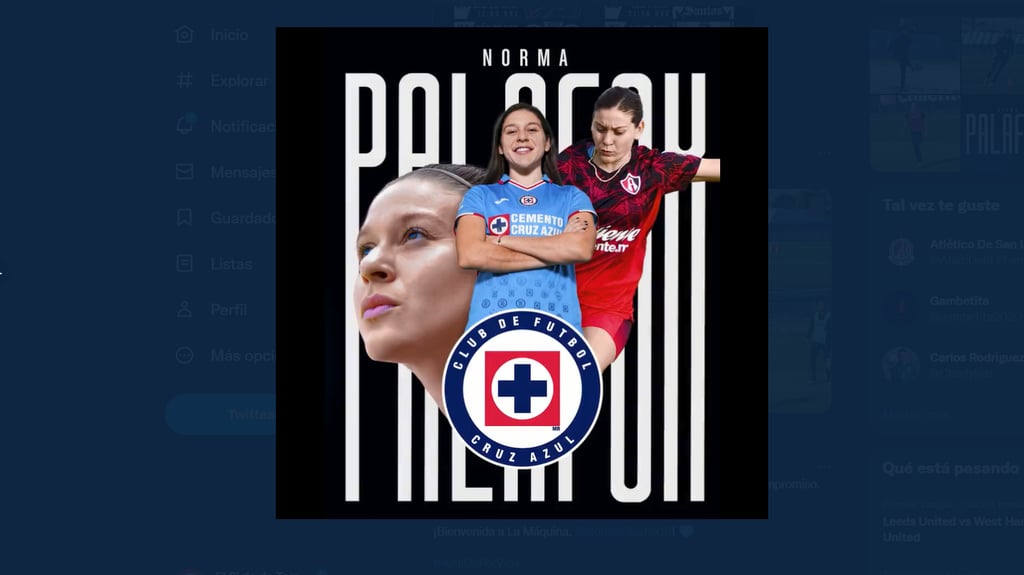 Norma Palafox llega a Cruz Azul