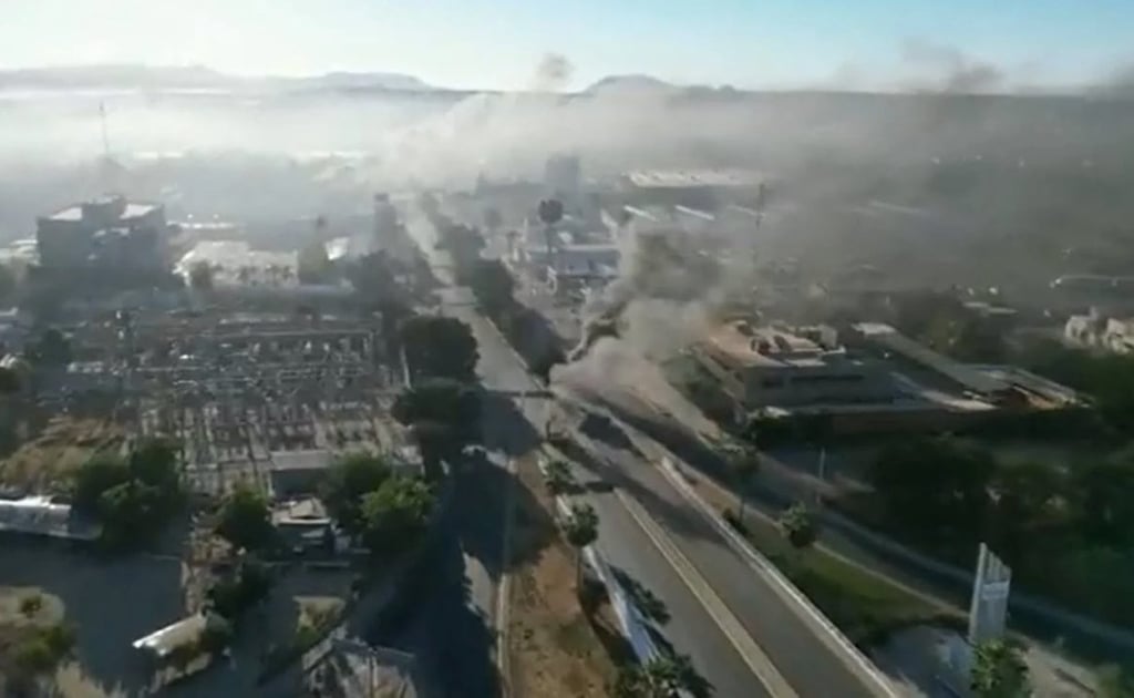 'Ciudad fantasma'; Culiacán desde las alturas tras captura de Ovidio